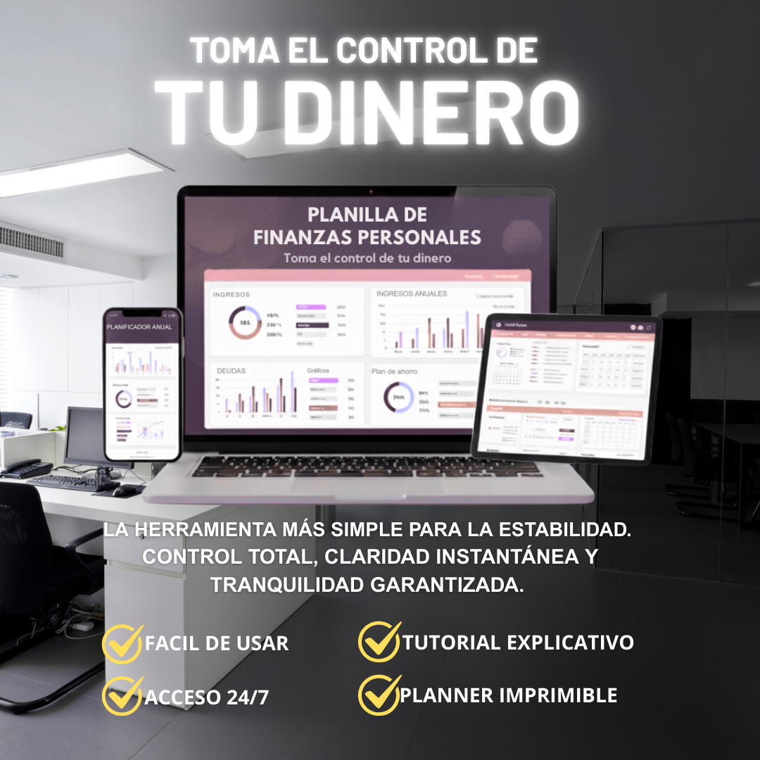 Plantilla de Finanzas Personales